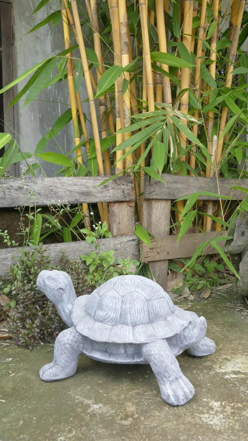  Product image 2 of the product “Small Turtle, 48.5 cm Length | cast stone ”